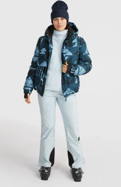 Femme O'Neill Vestes De Ski|Vestes De Snowboard-FemmesDoudoune Z.E.N Hybrid| Bleu