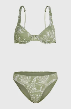 Femme O'Neill Bikinis|Ensembles De Bikinis-FemmesEnsemble de bikinis Saltwater Elsie Rita| Vert