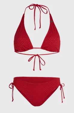 Femme O'Neill Bikinis|Ensembles De Bikinis-FemmesEnsemble de bikinis O'Riginals Crochet| Rouge