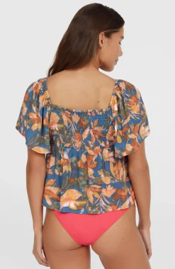 Femme O'Neill T-Shirts Et Tops|Protection Anti-Uv-FemmesHaut en tissu Huges| Bleu