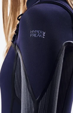 Femme O'Neill Combinaisons|Protection Anti-Uv-FemmesHyperfreak Fire 4/3mm Chest Zip Full Wetsuit| Bleu