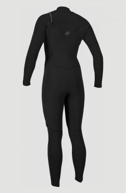 Femme O'Neill Combinaisons|Protection Anti-Uv-FemmesHyperfreak Plus 5/4mm Chest Zip Full Wetsuit| Noire