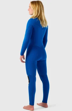 Femme O'Neill Combinaisons|Protection Anti-Uv-FemmesHyperfreak Plus 3/2mm Chest Zip Full Wetsuit| Noire