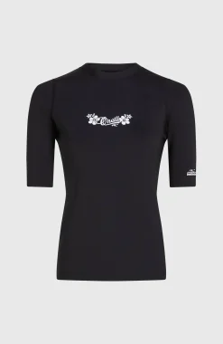 Femme O'Neill Bikinis|Protection Anti-Uv-FemmesLycra à manches courtes | Noire