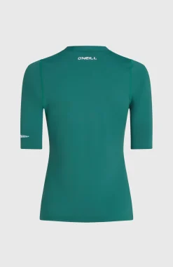 Femme O'Neill Bikinis|Protection Anti-Uv-FemmesLycra à manches courtes | Vert