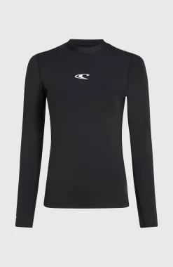 Femme O'Neill Protection Anti-Uv|Protection Anti-Uv-FemmesLycra à manches longues Essentials| Noire