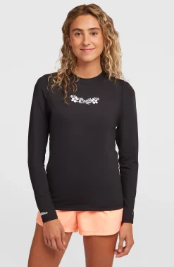 Femme O'Neill Bikinis|Protection Anti-Uv-FemmesLycra à manches longues | Noire