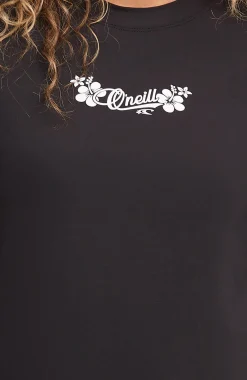 Femme O'Neill Bikinis|Protection Anti-Uv-FemmesLycra à manches longues | Noire