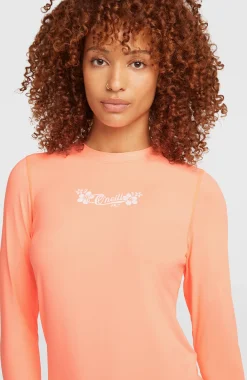 Femme O'Neill Bikinis|Protection Anti-Uv-FemmesLycra à manches longues | Orange