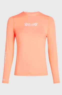 Femme O'Neill Bikinis|Protection Anti-Uv-FemmesLycra à manches longues | Orange