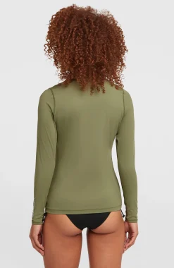 Femme O'Neill Bikinis|Protection Anti-Uv-FemmesLycra à manches longues | Vert