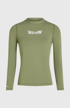 Femme O'Neill Bikinis|Protection Anti-Uv-FemmesLycra à manches longues | Vert