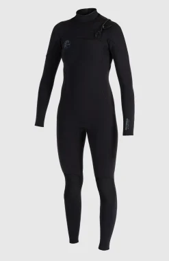 Femme O'Neill Combinaisons|Protection Anti-Uv-FemmesO'Riginals RG8 4/3mm Chest Zip Full Wetsuit| Noire