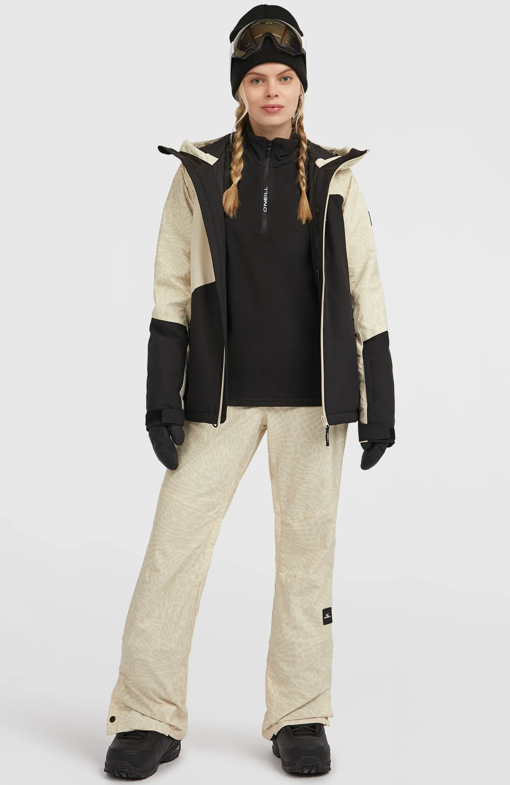 Femme O'Neill Pantalons De Ski|Pantalons De Snowboard-FemmesPantalon de ski FWC'Cruz Slim| Beige