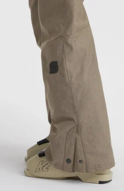 Femme O'Neill Pantalons De Ski|Pantalons De Snowboard-FemmesPantalon de ski Star Melange Regular| Brun