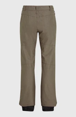 Femme O'Neill Pantalons De Ski|Pantalons De Snowboard-FemmesPantalon de ski Star Melange Regular| Brun