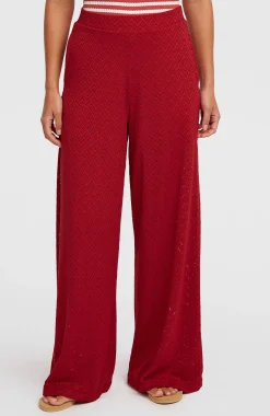 Femme O'Neill Pantalons & Shorts|Protection Anti-Uv-FemmesPantalon O'Riginals Wide-Leg| Rouge