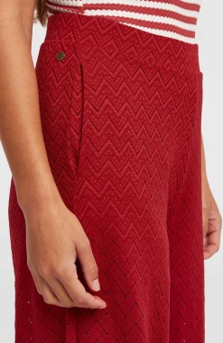 Femme O'Neill Pantalons & Shorts|Protection Anti-Uv-FemmesPantalon O'Riginals Wide-Leg| Rouge