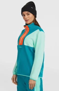 Femme O'Neill Polaires|Polaires & Sous-Couches-FemmesPolaire à col demi-zip FWC'Cruz Triple Polartec®| Vert Mix