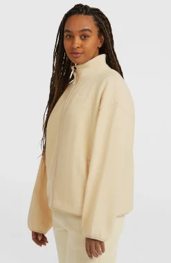 Femme O'Neill Polaires|Protection Anti-Uv-FemmesPolaire à poils longs et zip intégral Must-Have| Beige