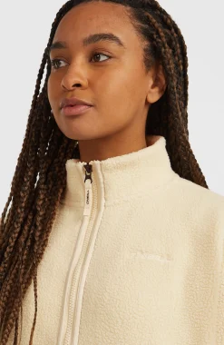 Femme O'Neill Polaires|Protection Anti-Uv-FemmesPolaire à poils longs et zip intégral Must-Have| Beige