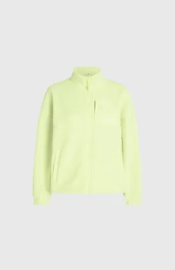 Femme O'Neill Polaires|Protection Anti-Uv-FemmesPolaire à poils longs et zip intégral| Vert