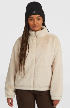 Femme O'Neill Polaires|Polaires & Sous-Couches-FemmesPolaire en fausse fourrure FWC'Cruz| Beige