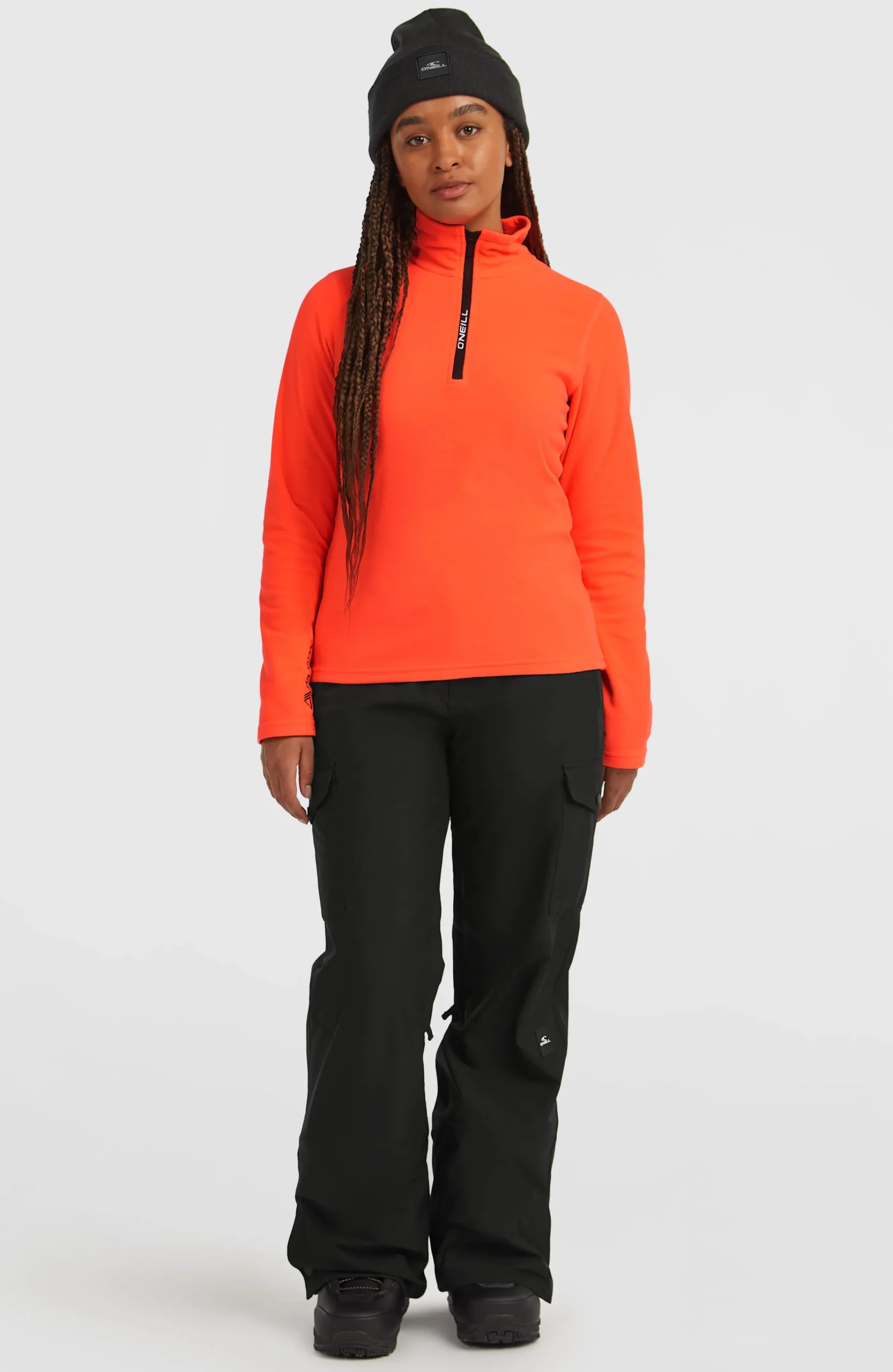 Femme O'Neill Polaires|Polaires & Sous-Couches-FemmesPolaire FWC'Cruz Jack's Polartec® à col demi-zip| Rouge