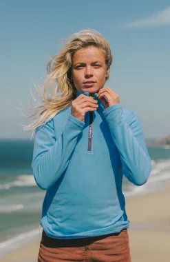 Femme O'Neill Polaires|Polaires & Sous-Couches-FemmesPolaire FWC'Cruz Jack's Polartec® à col demi-zip| Bleu