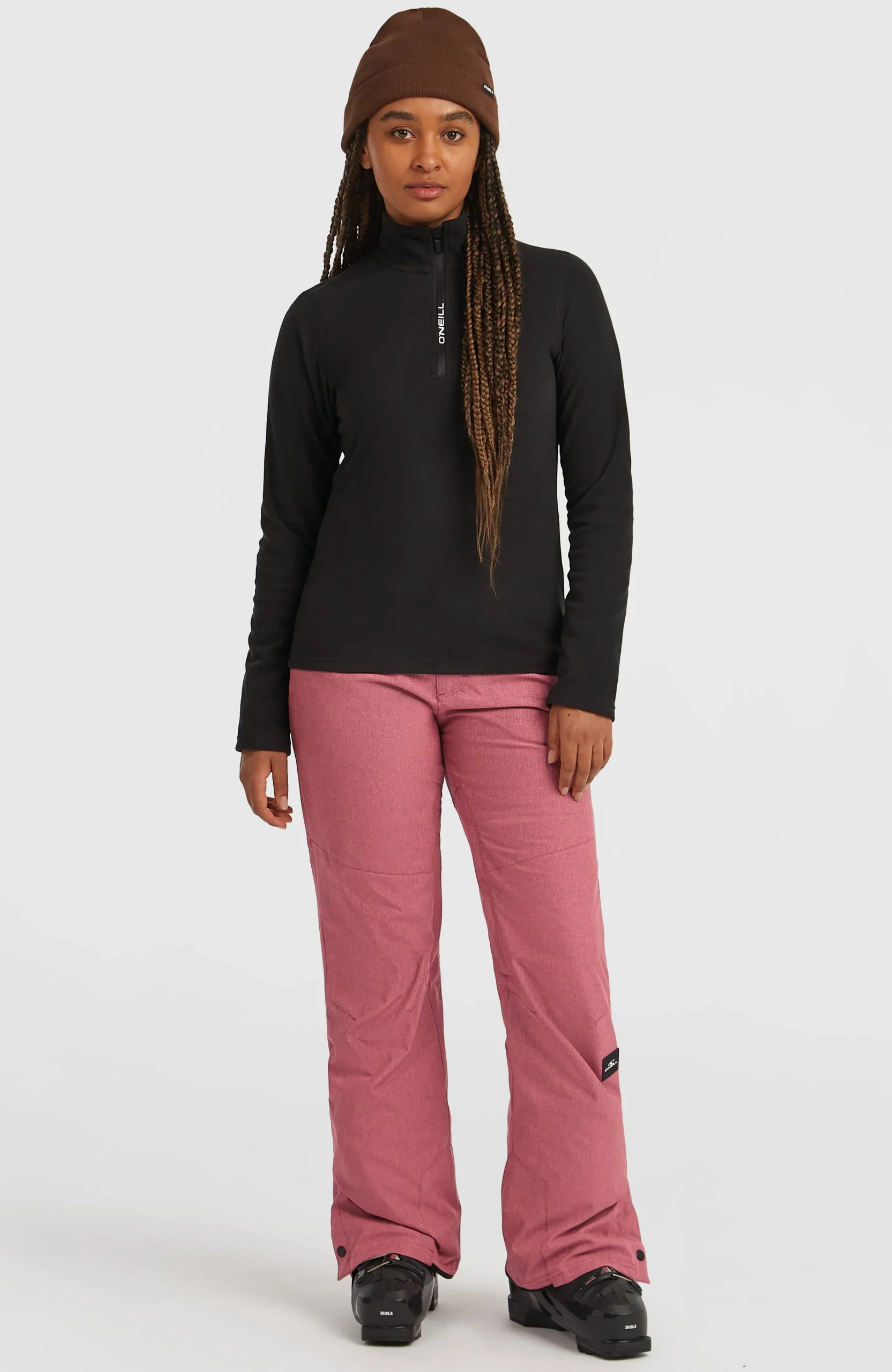 Femme O'Neill Polaires|Polaires & Sous-Couches-FemmesPolaire FWC'Cruz Jack's Polartec® à col demi-zip| Noire
