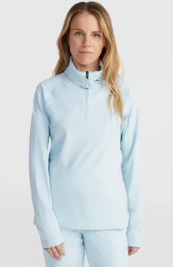 Femme O'Neill Polaires|Polaires & Sous-Couches-FemmesPolaire Hydrowick à col demi-zip| Bleu