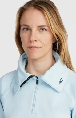 Femme O'Neill Polaires|Polaires & Sous-Couches-FemmesPolaire Hydrowick à col demi-zip| Bleu