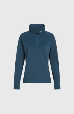 Femme O'Neill Polaires|Polaires & Sous-Couches-FemmesPolaire Hydrowick à col demi-zip| Bleu