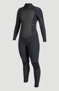 Femme O'Neill Combinaisons|Protection Anti-Uv-FemmesPsycho Tech 5/4mm Back Zip Full Wetsuit| Noire