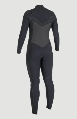 Femme O'Neill Combinaisons|Protection Anti-Uv-FemmesPsycho Tech 5/4mm Chest Zip Full Wetsuit| Noire
