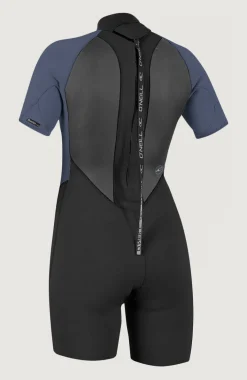 Femme O'Neill Combinaisons|Protection Anti-Uv-FemmesReactor-2 2mm Back Zip Shortsleeve Spring Wetsuit| Noire