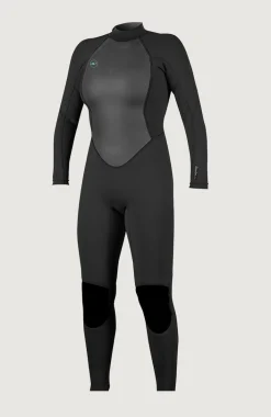 Femme O'Neill Combinaisons|Protection Anti-Uv-FemmesReactor-2 3/2mm Back Zip Full Wetsuit| Noire