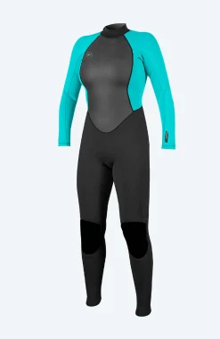 Femme O'Neill Combinaisons|Protection Anti-Uv-FemmesReactor-2 3/2mm Back Zip Full Wetsuit| Noire