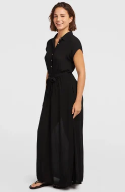Femme O'Neill Robes, Combinaisons Et Jupes|Protection Anti-Uv-FemmesRobe chemise longue Lori| Noire