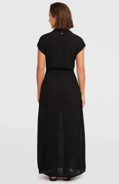 Femme O'Neill Robes, Combinaisons Et Jupes|Protection Anti-Uv-FemmesRobe chemise longue Lori| Noire