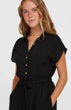 Femme O'Neill Robes, Combinaisons Et Jupes|Protection Anti-Uv-FemmesRobe chemise longue Lori| Noire