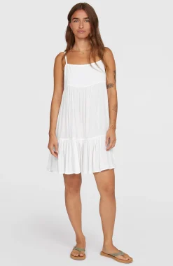 Femme O'Neill Robes, Combinaisons Et Jupes|Protection Anti-Uv-FemmesRobe courte Rilee| Blanc