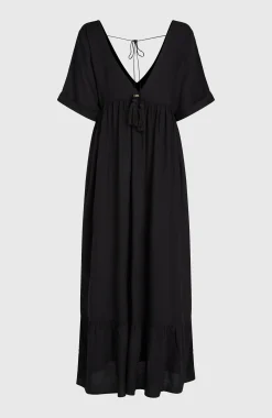 Femme O'Neill Robes, Combinaisons Et Jupes|Protection Anti-Uv-FemmesRobe longue Women of the Wave| Noire