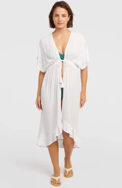Femme O'Neill Robes, Combinaisons Et Jupes|Protection Anti-Uv-FemmesRobe Wilder Cover Up| Blanc