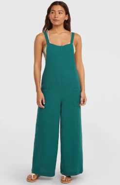 Femme O'Neill Robes, Combinaisons Et Jupes|Protection Anti-Uv-FemmesSalopette Brenda Structured| Vert