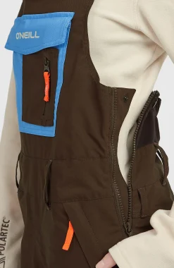 Femme O'Neill Pantalons De Ski|Pantalons De Snowboard-FemmesSalopette de ski FWC'Peak| Marron Mix