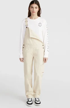 Femme O'Neill Pantalons & Shorts|Robes, Combinaisons Et Jupes-FemmesSalopette en sergé| Beige