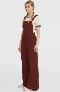 Femme O'Neill Robes, Combinaisons Et Jupes|Protection Anti-Uv-FemmesSalopette O'Riginals en velours côtelé| Brun