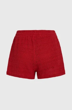 Femme O'Neill Pantalons & Shorts|Protection Anti-Uv-FemmesShort crochet O'Riginals| Rouge