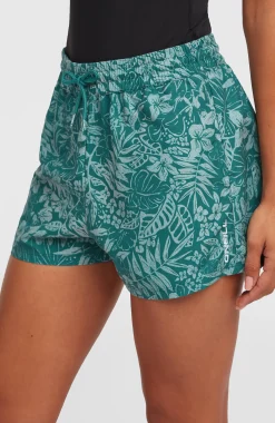Femme O'Neill Bikinis|Protection Anti-Uv-FemmesShort de bain Essentials 12'' All-Over Print| Vert